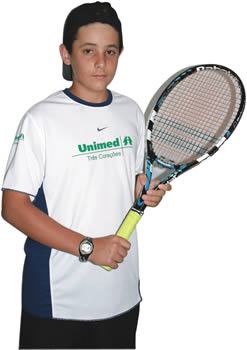 Lucas Pereira agora faz parte da elite do Tênis Paulista